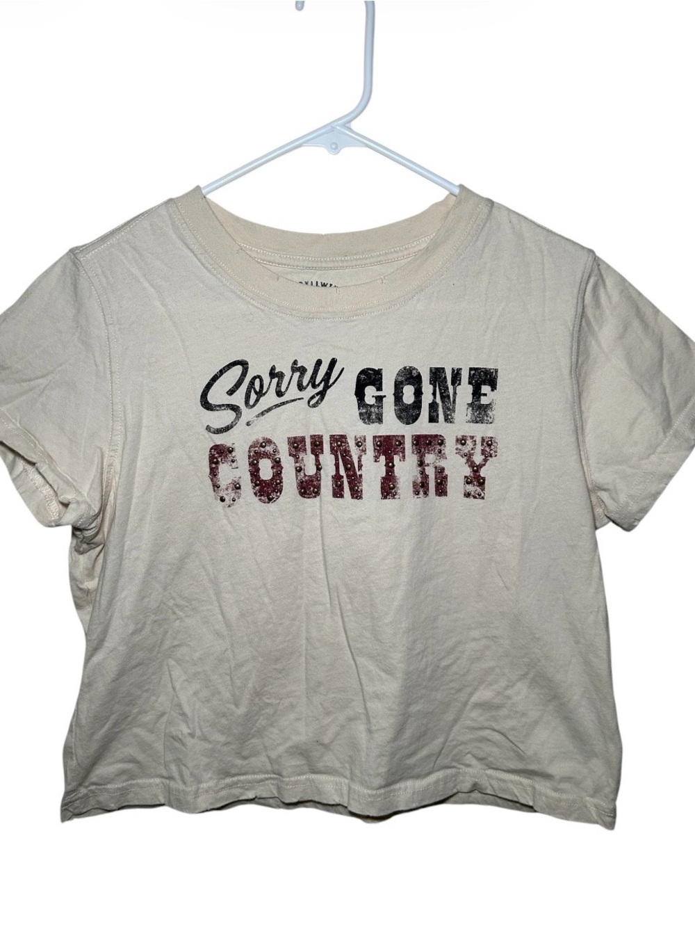 Idyllwind Miranda Lambert Distressed Concert Country Graphic Tee Cream Small